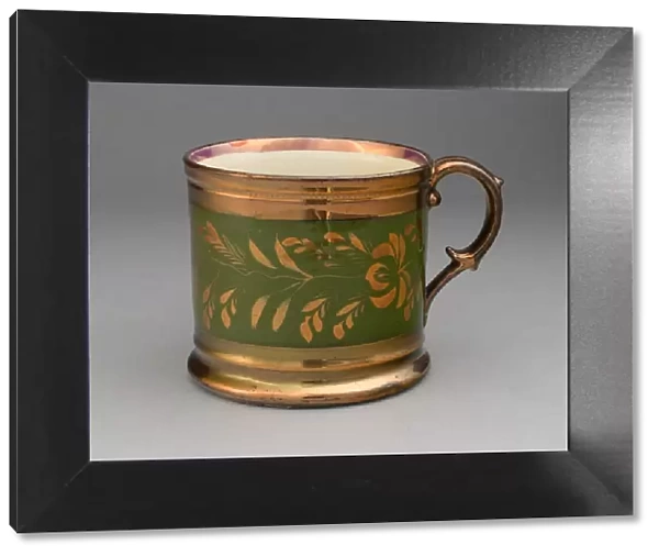 Mug, Staffordshire, c. 1830. Creator: Staffordshire Potteries