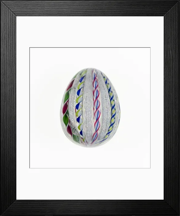 Framed Print : Paperweight, Saint-Louis, c. 1848-55. Creator: Saint-Louis Glassworks Framed Print : Paperweight, Saint-Louis, c. 1848-55. Creator: Saint-Louis Glassworks