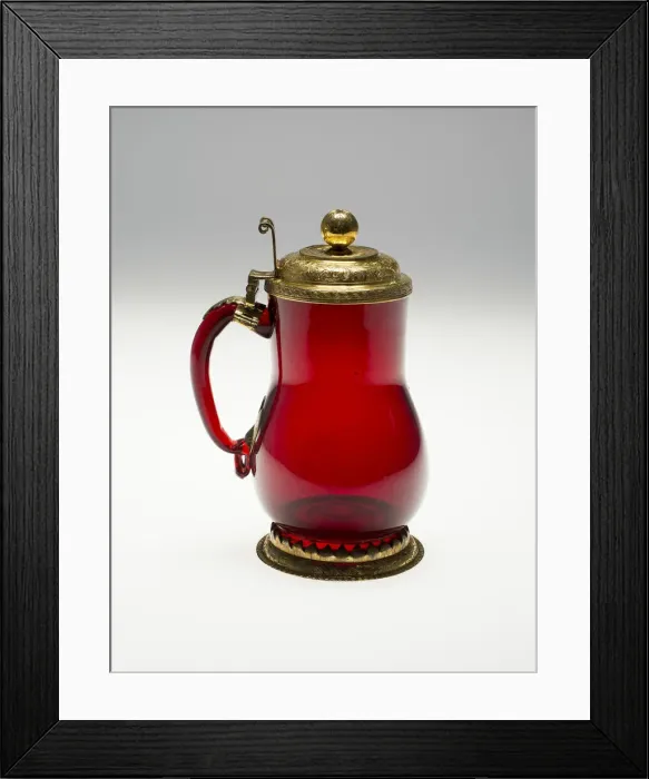Framed Print : Tankard, Southern Germany, c. 1710. Creator: Unknown Framed Print : Tankard, Southern Germany, c. 1710. Creator: Unknown