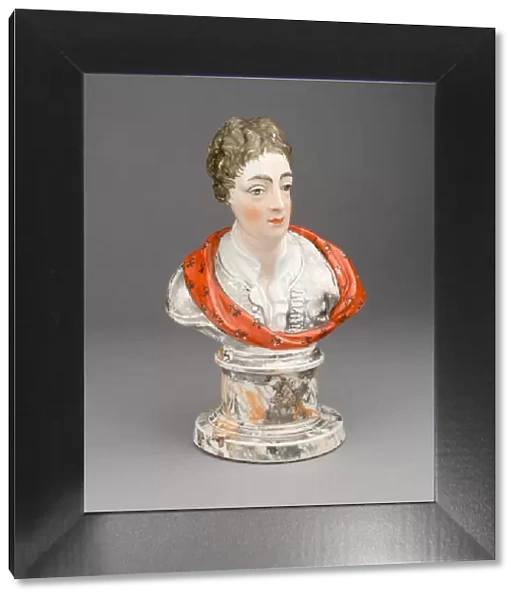Bust of a Man, Staffordshire, 1810  /  20. Creator: Staffordshire Potteries