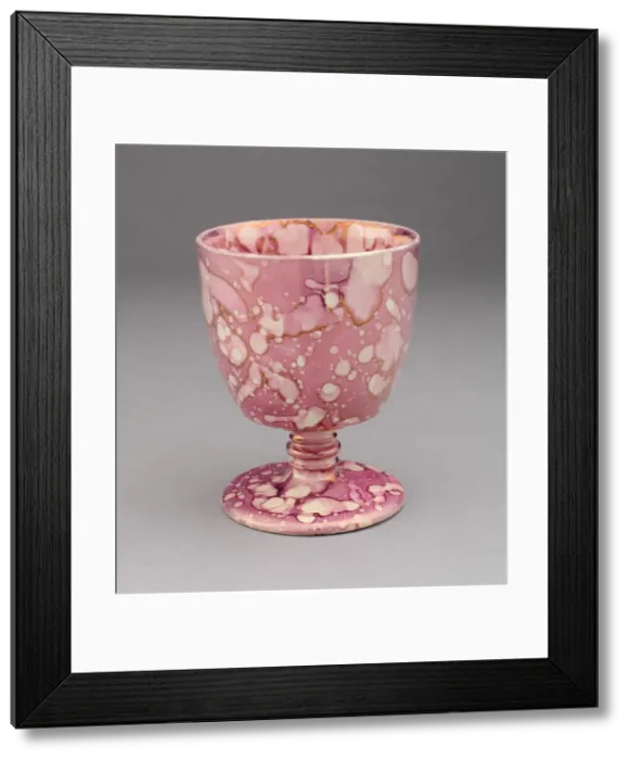 Framed Print : Goblet, Staffordshire, 1810 / 20. Creator: Staffordshire Potteries Framed Print : Goblet, Staffordshire, 1810 / 20. Creator: Staffordshire Potteries