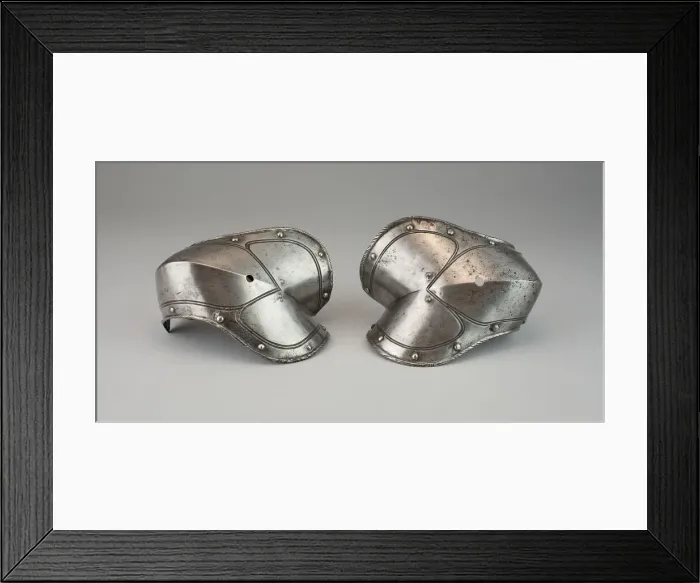Framed Print : Pair of Cowters, Northern Germany, 1570 / 1630. Creator: Unknown Framed Print : Pair of Cowters, Northern Germany, 1570 / 1630. Creator: Unknown