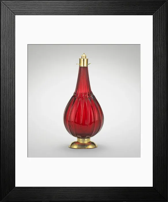 Framed Print : Pilgrim Bottle, Potsdam, 1700 / 10. Creator: Unknown Framed Print : Pilgrim Bottle, Potsdam, 1700 / 10. Creator: Unknown