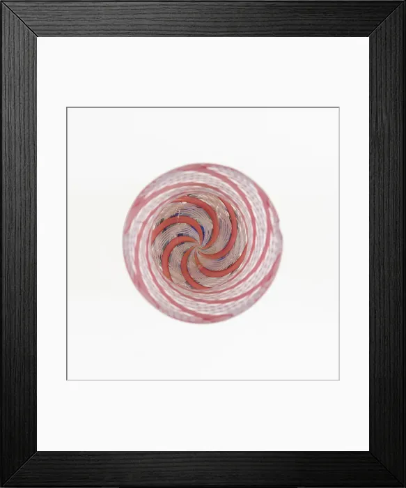 Framed Print : Paperweight, France, c. 1845-60. Creator: Saint-Louis Glassworks Framed Print : Paperweight, France, c. 1845-60. Creator: Saint-Louis Glassworks