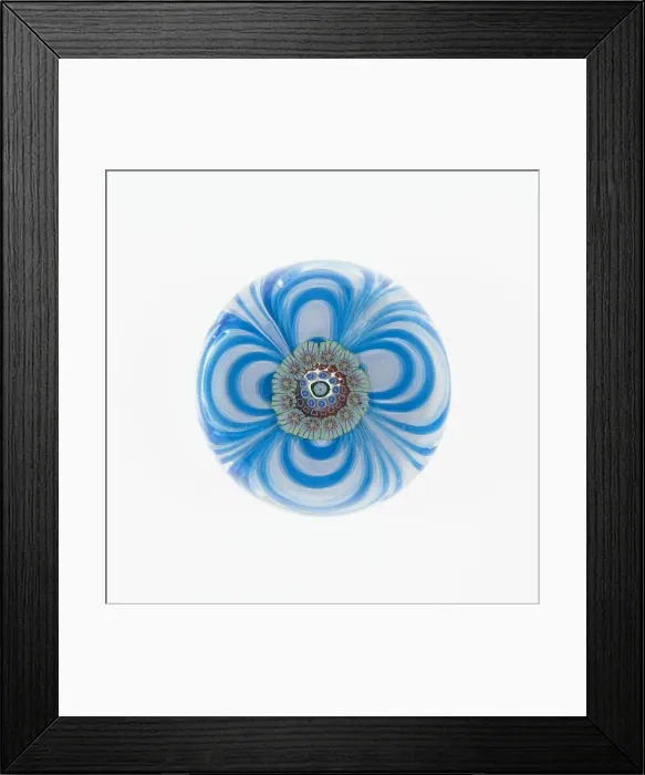 Framed Print : Paperweight, France, c. 1845 / 60. Creator: Saint-Louis Glassworks Framed Print : Paperweight, France, c. 1845 / 60. Creator: Saint-Louis Glassworks