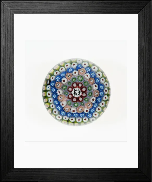 Framed Print : Paperweight, France, 1848. Creator: Saint-Louis Glassworks Framed Print : Paperweight, France, 1848. Creator: Saint-Louis Glassworks