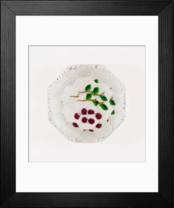 Framed Print : Paperweight, France, 19th century. Creator: Saint-Louis Glassworks Framed Print : Paperweight, France, 19th century. Creator: Saint-Louis Glassworks