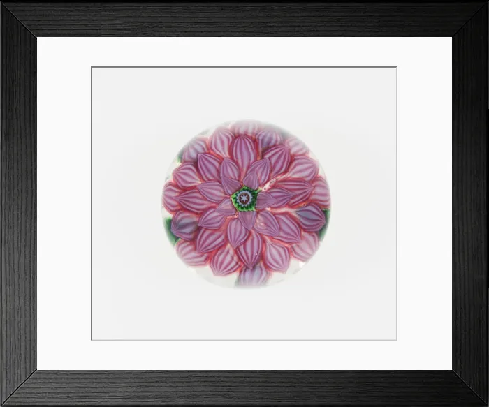 Framed Print : Paperweight, France, c. 1845-60. Creator: Saint-Louis Glassworks Framed Print : Paperweight, France, c. 1845-60. Creator: Saint-Louis Glassworks