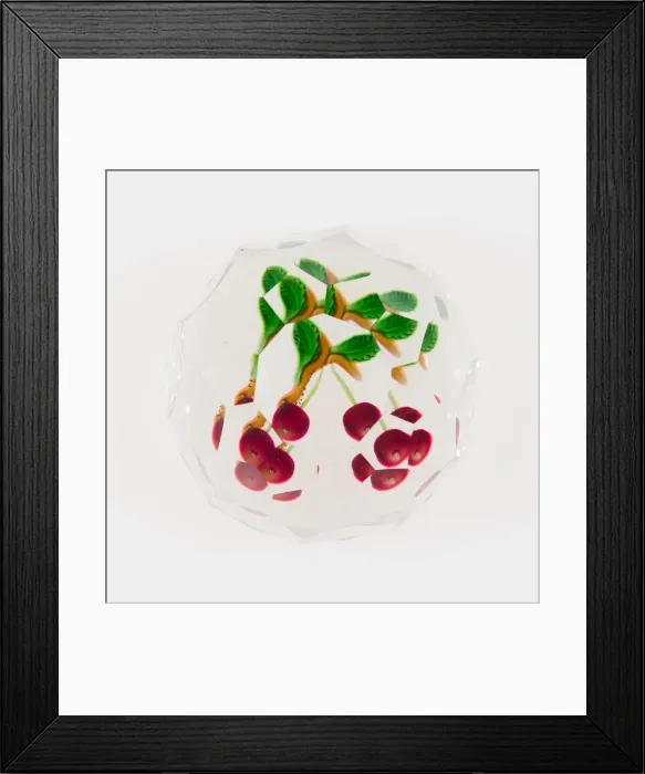 Framed Print : Paperweight, France, 19th century. Creator: Saint-Louis Glassworks Framed Print : Paperweight, France, 19th century. Creator: Saint-Louis Glassworks