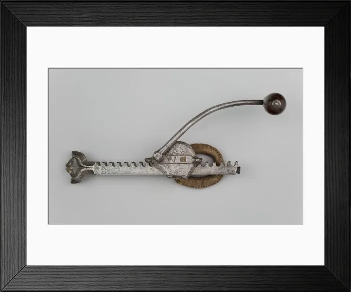 Framed Print : Cranequin (Winder) for a Crossbow, Germany, first half of 16th century. Creator: Unknown Framed Print : Cranequin (Winder) for a Crossbow, Germany, first half of 16th century. Creator: Unknown