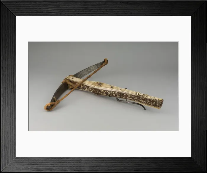 Framed Print : Crossbow, Nuremberg, 1570. Creator: Unknown Framed Print : Crossbow, Nuremberg, 1570. Creator: Unknown