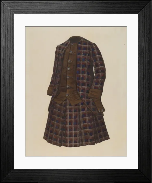 Framed Print : Boys Poplin Suit, 1935 / 1942. Creator: Daniel Marshack Framed Print : Boys Poplin Suit, 1935 / 1942. Creator: Daniel Marshack