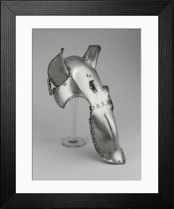 Framed Print : Shaffron, Augsburg, 1580 / 1600. Creator: Unknown Framed Print : Shaffron, Augsburg, 1580 / 1600. Creator: Unknown