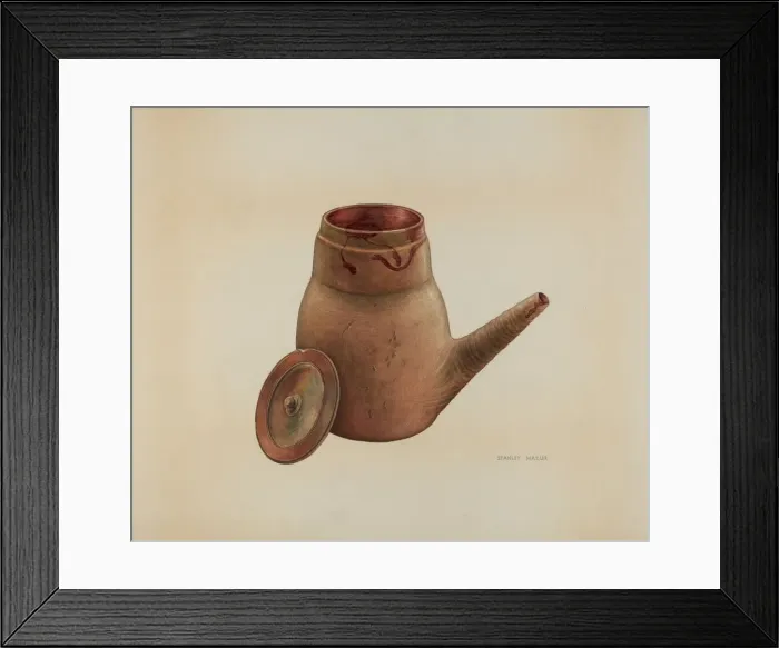 Framed Print : Batter Jug, c. 1938. Creator: Stanley Mazur Framed Print : Batter Jug, c. 1938. Creator: Stanley Mazur