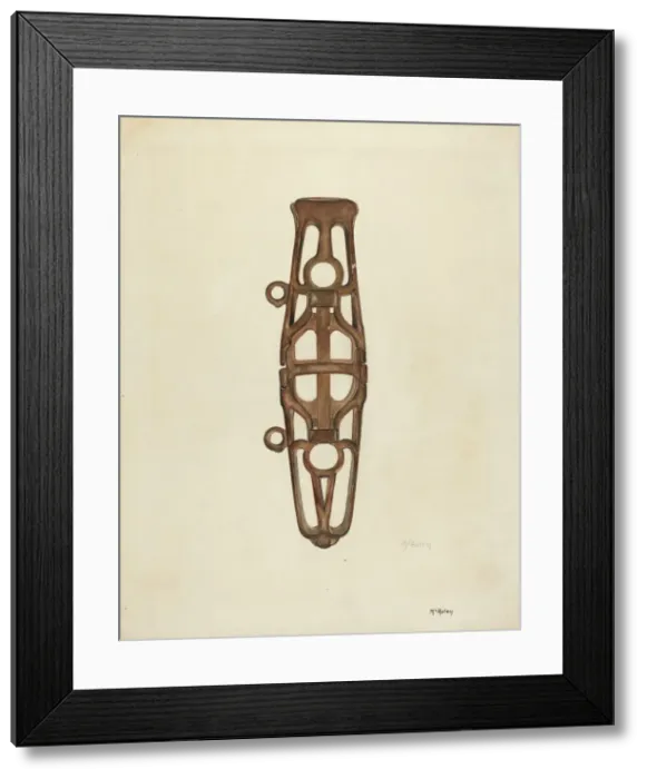 Framed Print : Whip Socket, 1935 / 1942. Creator: William McAuley Framed Print : Whip Socket, 1935 / 1942. Creator: William McAuley