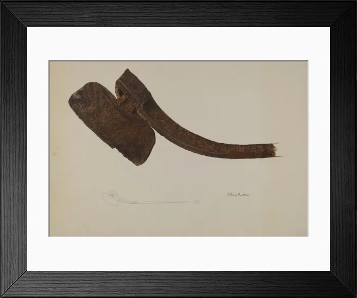 Framed Print : Dumb Iron, c. 1938. Creator: Alfonso Moreno Framed Print : Dumb Iron, c. 1938. Creator: Alfonso Moreno