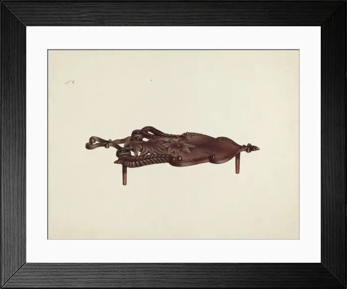 Framed Print : Trivet, 1935 / 1942. Creator: Ralph Morton Framed Print : Trivet, 1935 / 1942. Creator: Ralph Morton
