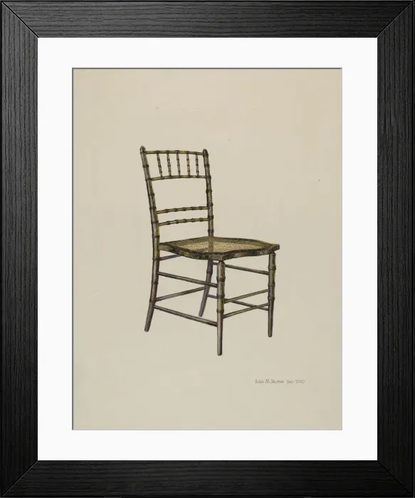 Framed Print : Chair, c. 1939. Creator: Ralph Morton Framed Print : Chair, c. 1939. Creator: Ralph Morton