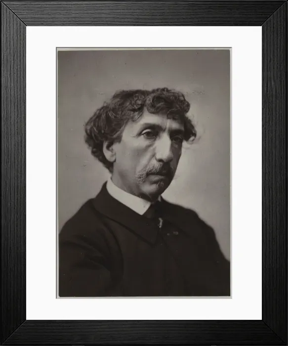 Framed Print : Portrait of Charles Garnier (1825-1898). Creator: Anonymous Framed Print : Portrait of Charles Garnier (1825-1898). Creator: Anonymous