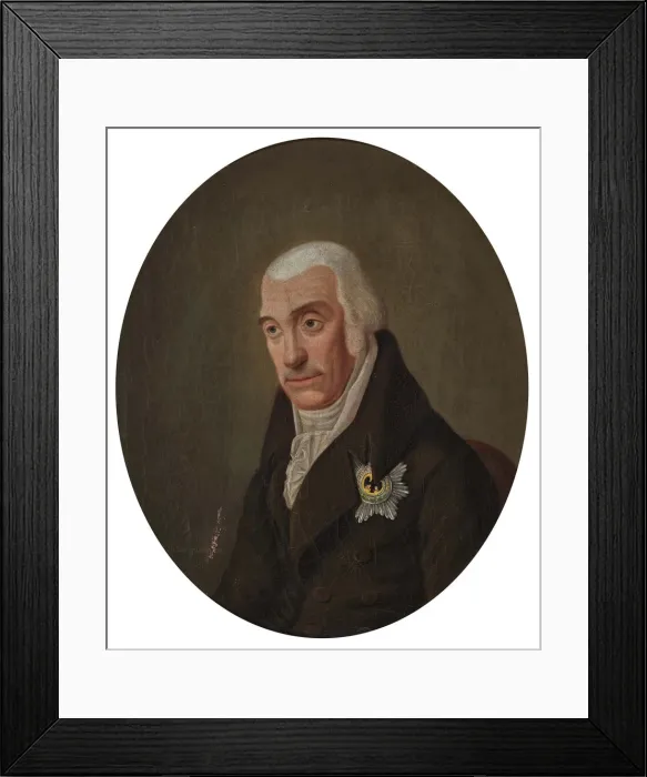 Framed Print : Portrait of Charles II, Grand Duke of Mecklenburg-Strelitz (1741-1816), 1816 Framed Print : Portrait of Charles II, Grand Duke of Mecklenburg-Strelitz (1741-1816), 1816