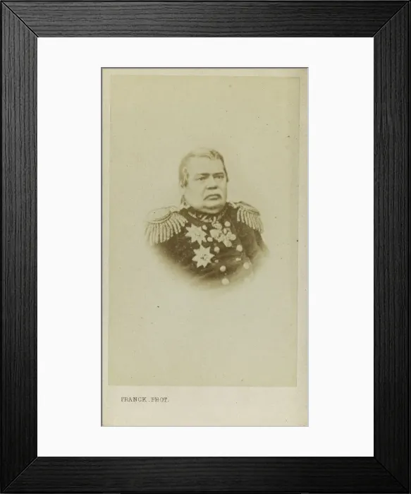 Framed Print : Portrait of Count Nikolay Muravyov-Amursky (1809-1881), ca 1865 Framed Print : Portrait of Count Nikolay Muravyov-Amursky (1809-1881), ca 1865