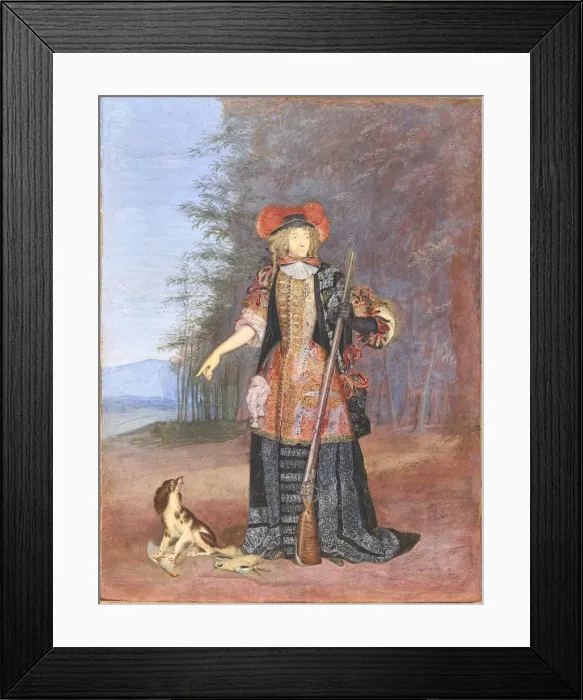 Framed Print : Portrait of Elizabeth Charlotte, Princess Palatine (1652-1722), Duchess of Orleans Framed Print : Portrait of Elizabeth Charlotte, Princess Palatine (1652-1722), Duchess of Orleans