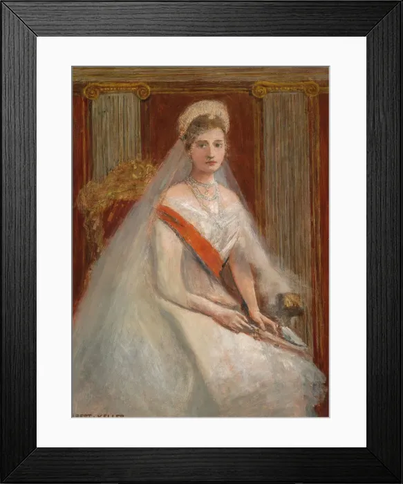 Framed Print : Portrait of Empress Alexandra Fyodorovna of Russia (1872-1918) Framed Print : Portrait of Empress Alexandra Fyodorovna of Russia (1872-1918)