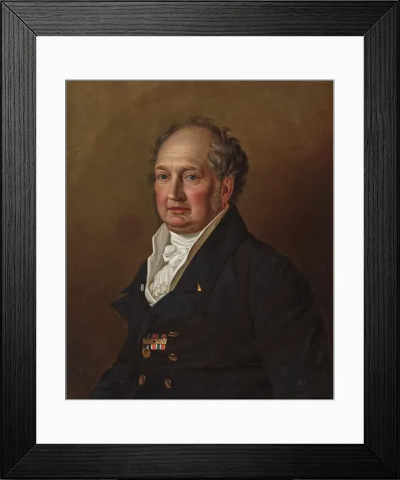 Framed Print : Portrait of Maximilian IV Joseph, Elector of Bavaria (1756-1825), 1823 Framed Print : Portrait of Maximilian IV Joseph, Elector of Bavaria (1756-1825), 1823