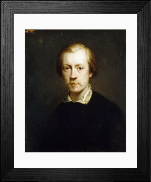 Framed Print : Portrait of Felix Ziem (1821-1911), c. 1850. Creator: Ricard Framed Print : Portrait of Felix Ziem (1821-1911), c. 1850. Creator: Ricard