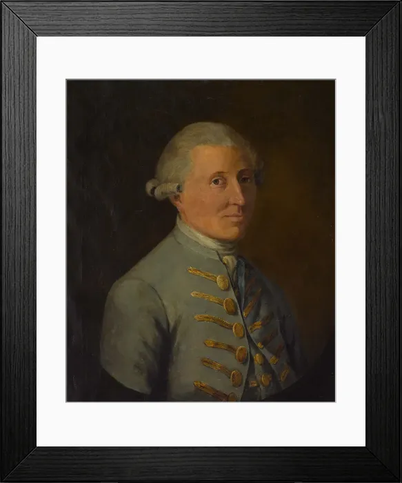 Framed Print : Portrait of Johann Christian Breithaupt (1736-1800), Second Half of the 18th cen Framed Print : Portrait of Johann Christian Breithaupt (1736-1800), Second Half of the 18th cen