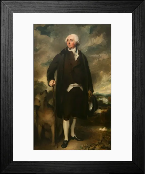 Framed Print : Portrait of John Hunter, 1789-1790. Creator: Lawrence, Sir Thomas (1769-1830) Framed Print : Portrait of John Hunter, 1789-1790. Creator: Lawrence, Sir Thomas (1769-1830)