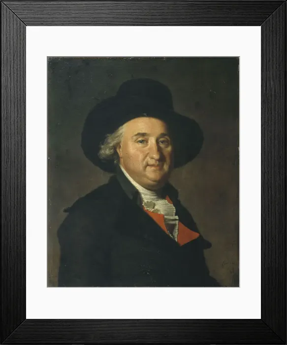 Framed Print : Portrait of Joseph Le Bon (1765-1795), 1795. Creator: Anonymous Framed Print : Portrait of Joseph Le Bon (1765-1795), 1795. Creator: Anonymous