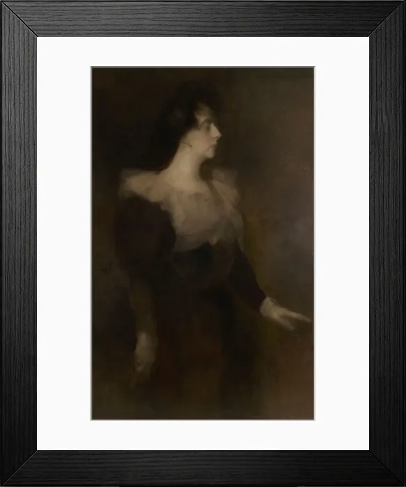 Framed Print : Portrait of Pauline Menard-Dorian (1870-1941), c. 1890 Framed Print : Portrait of Pauline Menard-Dorian (1870-1941), c. 1890