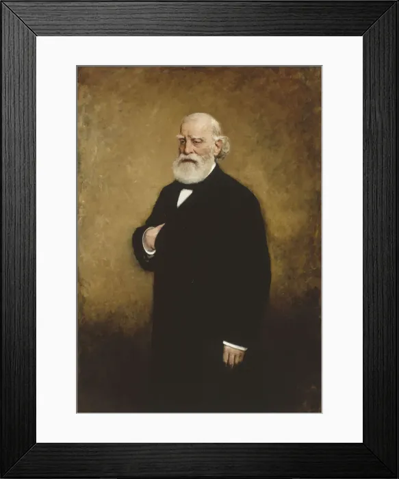 Framed Print : Portrait of Francois-Vincent Raspail (1794-1878), 1878 Framed Print : Portrait of Francois-Vincent Raspail (1794-1878), 1878