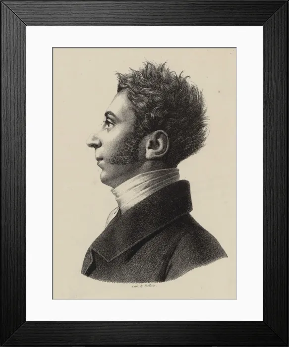 Framed Print : Portrait of Franz Xavier Wolfgang Mozart (1791-1844), 1820s Framed Print : Portrait of Franz Xavier Wolfgang Mozart (1791-1844), 1820s