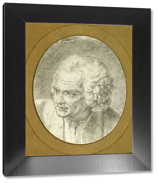 Portrait of Jean-Jacques Rousseau (1712-1778), 1775. Creator: Caresme