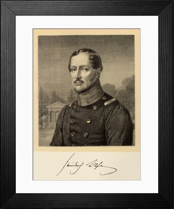 Framed Print : Portrait of Frederick William III of Prussia (1797-1840). Creator: Anonymous Framed Print : Portrait of Frederick William III of Prussia (1797-1840). Creator: Anonymous