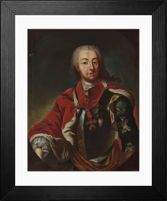 Framed Print : Portrait of Prince Charles Alexander of Lorraine (1712-1780) Framed Print : Portrait of Prince Charles Alexander of Lorraine (1712-1780)