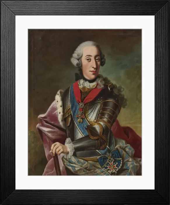 Framed Print : Portrait of Prince Clement Francis of Bavaria (1722-1770) Framed Print : Portrait of Prince Clement Francis of Bavaria (1722-1770)
