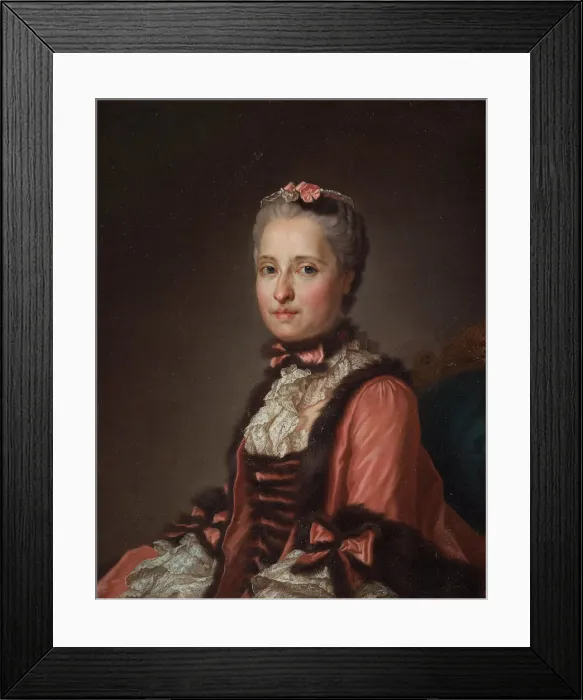 Framed Print : Portrait of Princess Maria Josepha of Saxony (1731-1767), 1776 Framed Print : Portrait of Princess Maria Josepha of Saxony (1731-1767), 1776