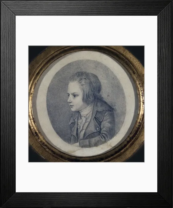 Framed Print : Portrait of Louis-Charles, Prince Royal of France (1785-1795), Early 1790s Framed Print : Portrait of Louis-Charles, Prince Royal of France (1785-1795), Early 1790s