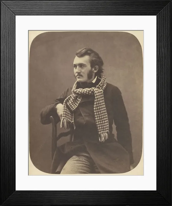 Framed Print : Portrait of Gustave Dore, 1856-1858. Creator: Nadar, Gaspard-Felix (1820-1910) Framed Print : Portrait of Gustave Dore, 1856-1858. Creator: Nadar, Gaspard-Felix (1820-1910)