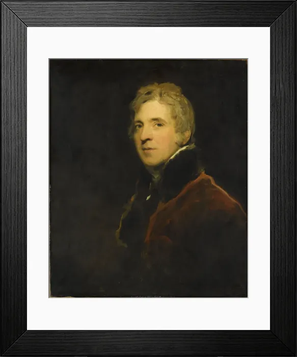 Framed Print : Portrait of Sir George Howland Beaumont (1753-1827), ca 1808 Framed Print : Portrait of Sir George Howland Beaumont (1753-1827), ca 1808