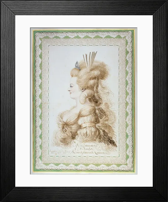 Framed Print : Portrait of Marie Antoinette (1755-1793), Archduchess of Austria and Queen of France Framed Print : Portrait of Marie Antoinette (1755-1793), Archduchess of Austria and Queen of France