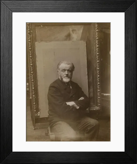 Framed Print : Portrait of Henri Fantin-Latour (1836-1904), ca 1895-1900. Creator: Anonymous Framed Print : Portrait of Henri Fantin-Latour (1836-1904), ca 1895-1900. Creator: Anonymous