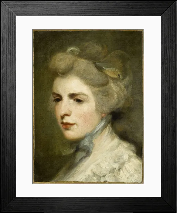 Framed Print : Portrait of the Actress Frances Kemble (1759-1822), 1784 Framed Print : Portrait of the Actress Frances Kemble (1759-1822), 1784