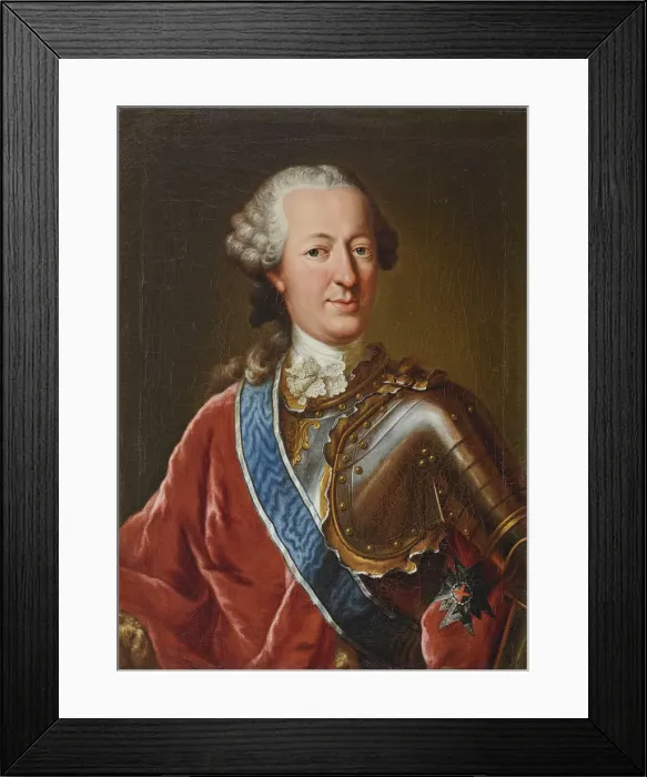 Framed Print : Portrait of Max Emanuel von Toerring-Jettenbach (1715-1773), Second Half of the 18th cen Framed Print : Portrait of Max Emanuel von Toerring-Jettenbach (1715-1773), Second Half of the 18th cen