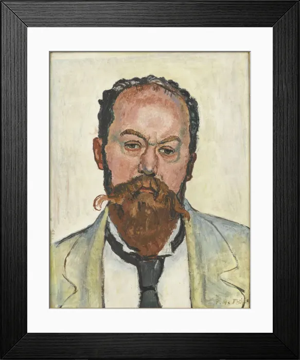 Framed Print : Portrait of Mathias Morhardt (1863-1939), 1913. Creator: Hodler, Ferdinand (1853-1918) Framed Print : Portrait of Mathias Morhardt (1863-1939), 1913. Creator: Hodler, Ferdinand (1853-1918)