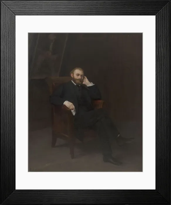 Framed Print : Portrait of the artist Edouard Manet (1832-1883), 1863 Framed Print : Portrait of the artist Edouard Manet (1832-1883), 1863