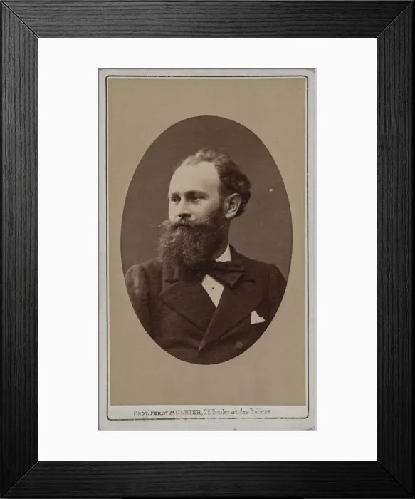 Framed Print : Portrait of the artist Edouard Manet (1832-1883), c. 1870 Framed Print : Portrait of the artist Edouard Manet (1832-1883), c. 1870